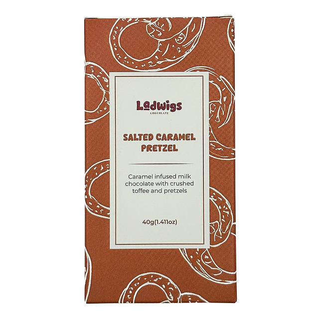 Salted Caramel Pretzel Chocolate Bar