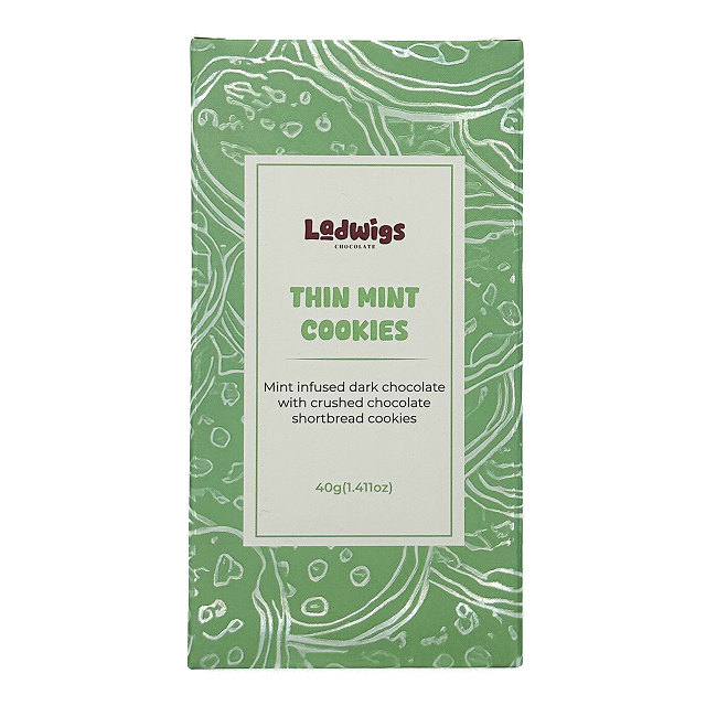 Thin Mint Cookies Chocolate Bar